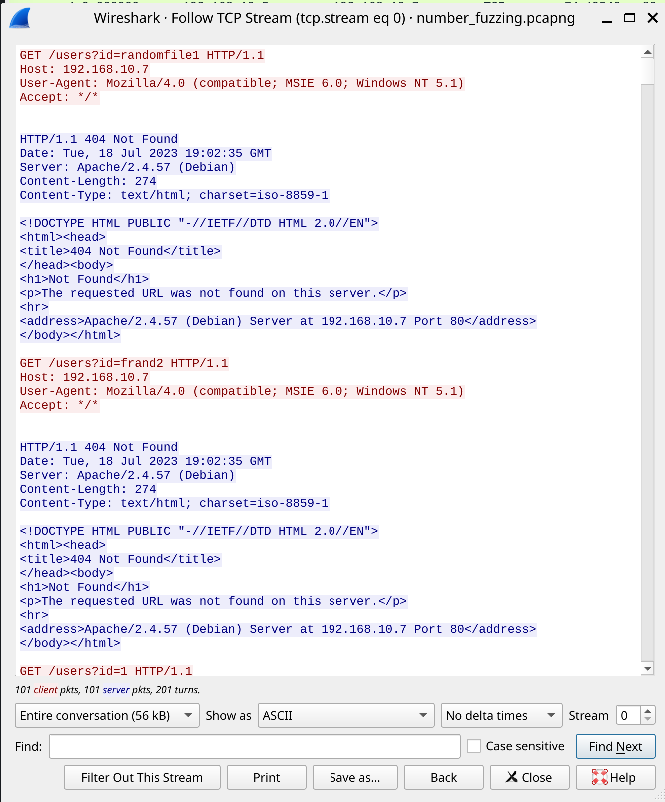 Following the stream to reconstruct fuzzing payloads