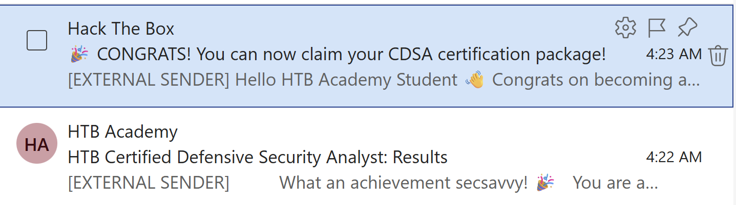 My HTB CDSA Experience cover
